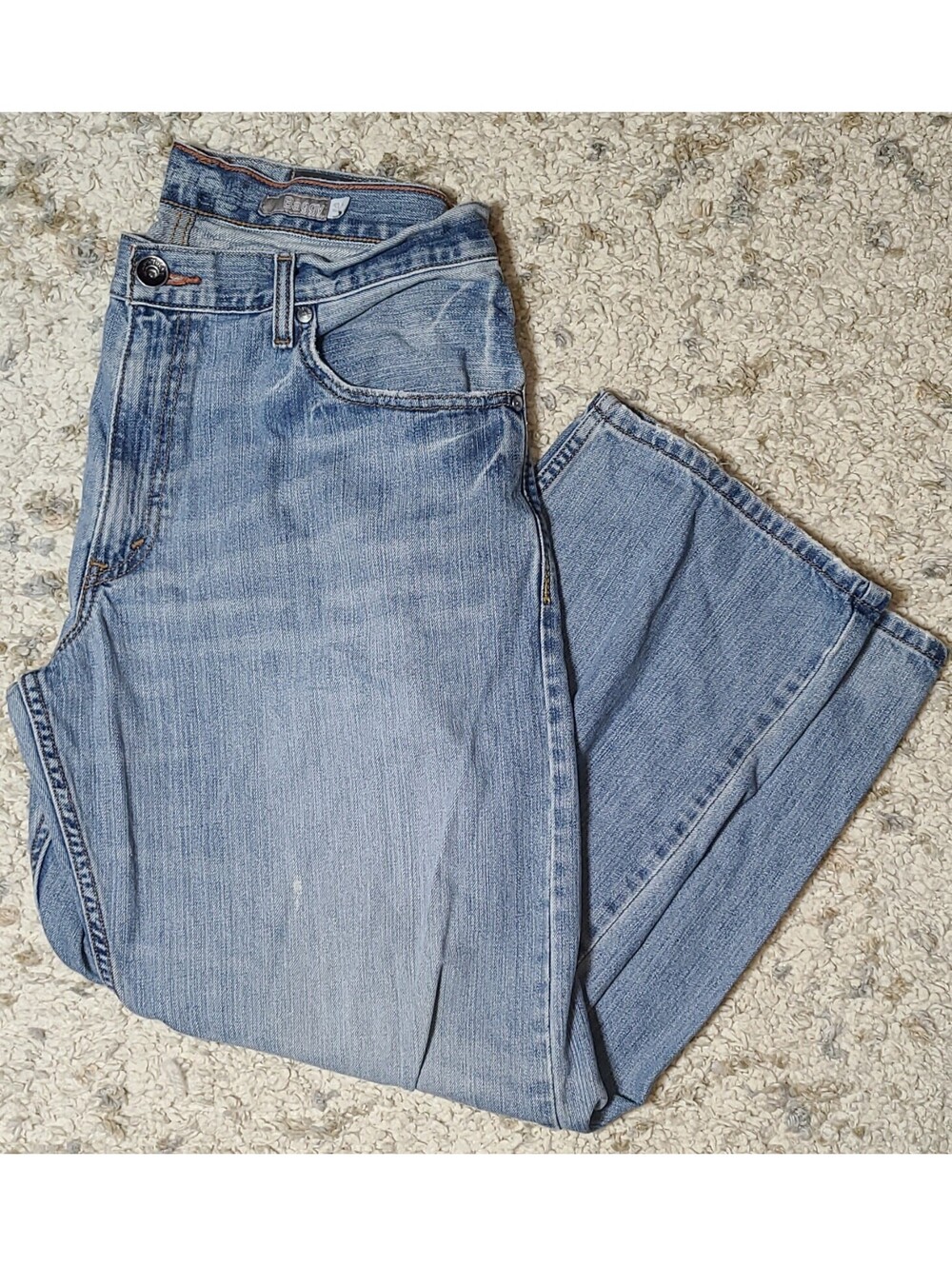 Vintage Levi's SilverTab Baggy Fit Light Wash Denim Jeans W34 L30
